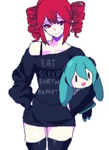 __hatsune_miku_and_kasane_teto_vocaloid_and_1_more_drawn_by_pixelcadete__82dbd5f436a2f520dfdb0656e57efe60
