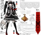 Danganronpa_1_Character_Design_Profile_Celestia_Ludenberg
