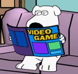 brian reads video game
