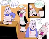 cooking with ralsei n toriel