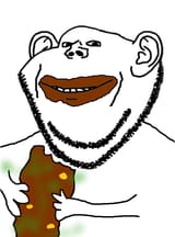 imp eating shit