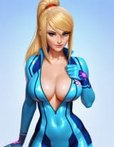 samus aran zero suit