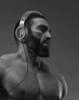 gigachad LISTENAN