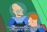 speed of light