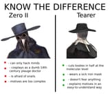 know the difference