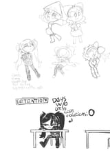 drawpile featuring beeb the sex menace carol the sex menace morgan the sex menace jas the cutiepie and negrita kid the brown