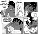 rape horse