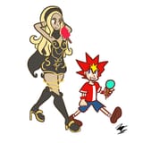 32034 - ape_escape artist_nickmaycry colored crossover dark_skin gravity_rush ice_cream kat spike