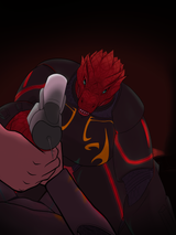 Let your lizard wife stab you with drugs