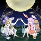 _kirisame_marisa_and_reisen_udongein_inaba_touhou_drawn_by_kuroe_niki_fc09375a678ead622df3fcf5f7dd1202