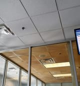 airport smoking room ceiling