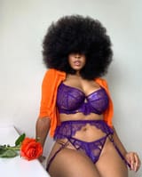 Black_girl_afro_covering_eyes_purple_lingerie_by_Imani_Evans