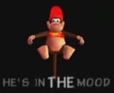 He&#039;s in the mood