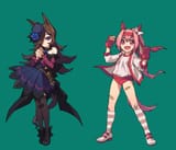 __rice_shower_and_haru_urara_umamusume_drawn_by_suzuhara_kenji__768ab0e5c39998022484d804b642a4ed horse