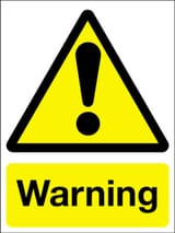 warning