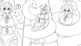 Litchi in Peril Lineart