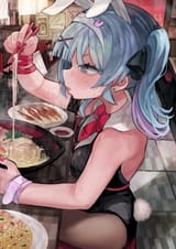 __hatsune_miku_vocaloid_and_1_more_drawn_by_microa__66e2f4ae108552c449dbc1c30bc56b63
