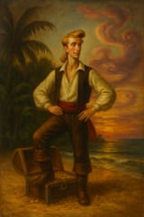 20250630_1123_Young Pirate at Sunset_remix_01jz0pvnjcev2ryg02yp0ear6q