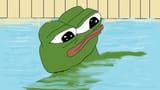 pepe swimming