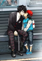 amamiya ren and oda shinya (atlus and 2 more) drawn by idoraad - 4e3faa6596089f1b01544a8f8af534f4