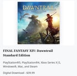 Dawntrail Price