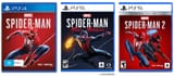 Insomniac Games Spider-Man Game Covers