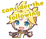 consider the following