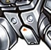 Arrow shows where to insert