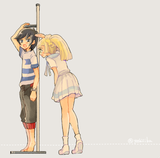 __lillie_and_elio_pokemon_and_1_more_drawn_by_atsumi_yoshioka__30598e768bd1410096588d0602932abc