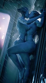 Asari Lesbian Kissing