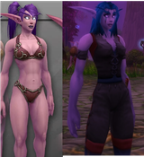 nelf female model comparison