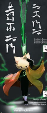 Yi summoning his one of his talisman