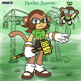 Crowesh Sonic OC Maker with extra deets - Pandan Jasmine