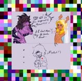 6932486 - deltarune Kris_Dreemurr Noelle_Holiday susie
