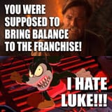 star wars the last jedi mickey i hate luke obi-wan