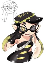 111441 - 1girl artist_dweller1215 callie glasses splatoon