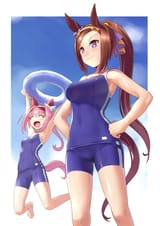 __haru_urara_and_sakura_bakushin_o_umamusume_drawn_by_katahira_masashi__92dd9f4d6c12296c98c6c761f6fe870c