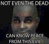 not even the dead