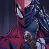 spiderman and lucina