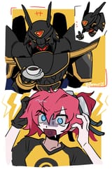 __alphamon_and_aiba_ami_digimon_and_1_more_drawn_by_bakamaokun__be6a795cfff1c4dfbf43a1aae83866ce
