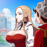 oleana (pokemon), from the side, cleavage, tube top, huge breasts, bursting brea s-2658656896