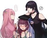 __gotou_hitori_hiroi_kikuri_and_pa_san_bocchi_the_rock_drawn_by_aoki_shizumi__721eab7e39ebe5eacf369893f0e97ea6