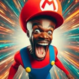 Trippy Mario AI slop 4422