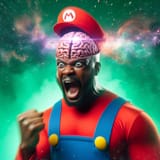Trippy Mario AI slop 4344