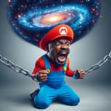 Trippy Mario AI slop 4273