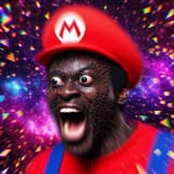 Trippy Mario AI slop 4433