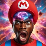 Trippy Mario AI slop 4481