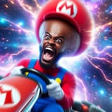 Trippy Mario AI slop 4460
