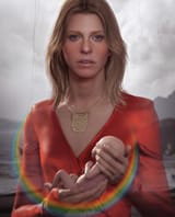 Unidentified_red-dressed_woman