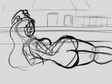 The chick from Prisounebound_WiP